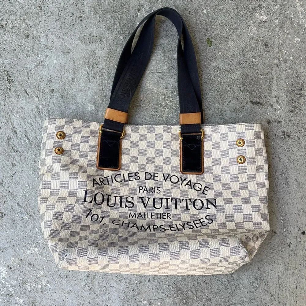 Louis Vuitton Damien AzurโCabas Beachโbag